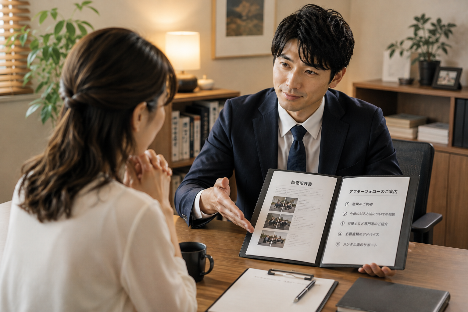万全のアフターフォロー