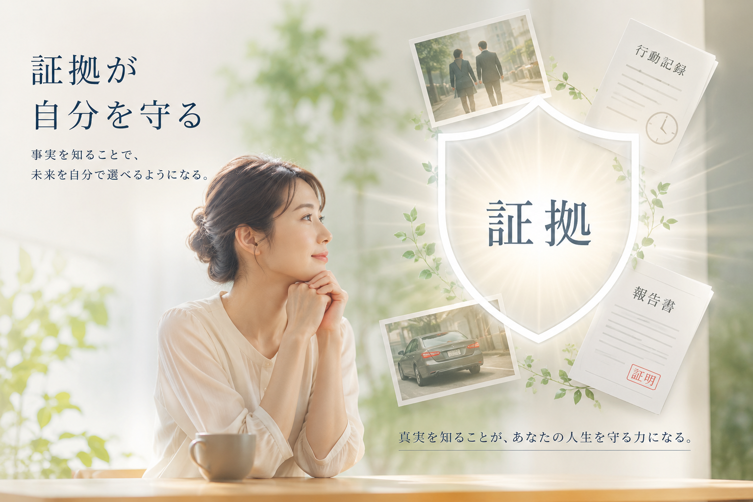 証拠が自分を守る